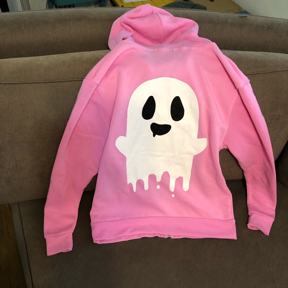 Women's Hoodie with Ghost graphic - Picture 3 of 4